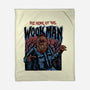 The Howl Of The Wookman-None-Fleece-Blanket-glitchygorilla