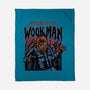 The Howl Of The Wookman-None-Fleece-Blanket-glitchygorilla
