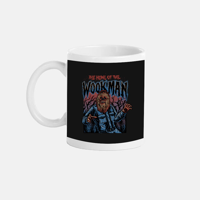 The Howl Of The Wookman-None-Mug-Drinkware-glitchygorilla