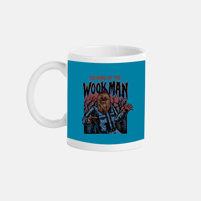 The Howl Of The Wookman-None-Mug-Drinkware-glitchygorilla