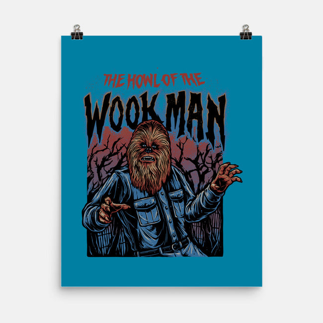 The Howl Of The Wookman-None-Matte-Poster-glitchygorilla