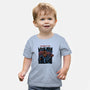 The Howl Of The Wookman-Baby-Basic-Tee-glitchygorilla