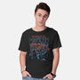 The Howl Of The Wookman-Mens-Basic-Tee-glitchygorilla