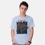 The Howl Of The Wookman-Mens-Basic-Tee-glitchygorilla