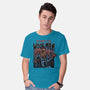 The Howl Of The Wookman-Mens-Basic-Tee-glitchygorilla