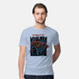 The Howl Of The Wookman-Mens-Premium-Tee-glitchygorilla