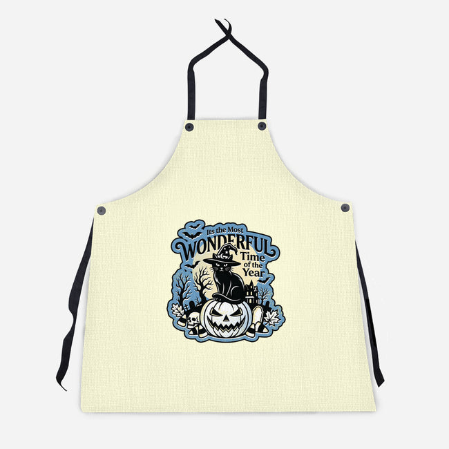 The Most Wonderful Time Of The Year-Unisex-Kitchen-Apron-palmstreet