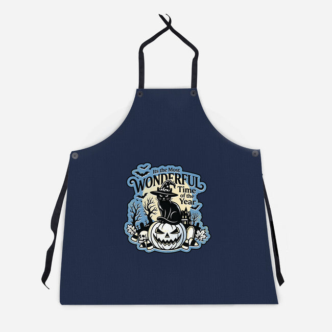 The Most Wonderful Time Of The Year-Unisex-Kitchen-Apron-palmstreet