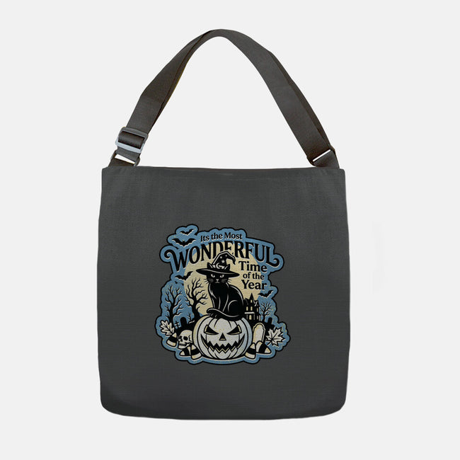 The Most Wonderful Time Of The Year-None-Adjustable Tote-Bag-palmstreet
