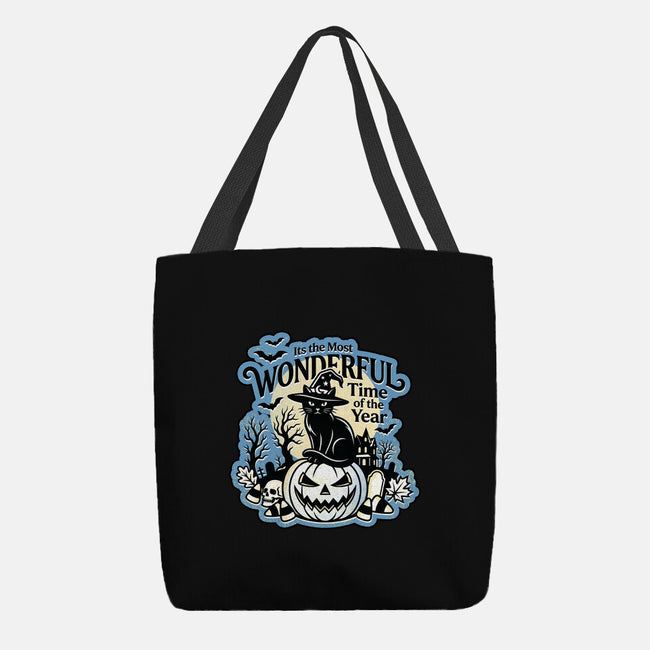 The Most Wonderful Time Of The Year-None-Basic Tote-Bag-palmstreet