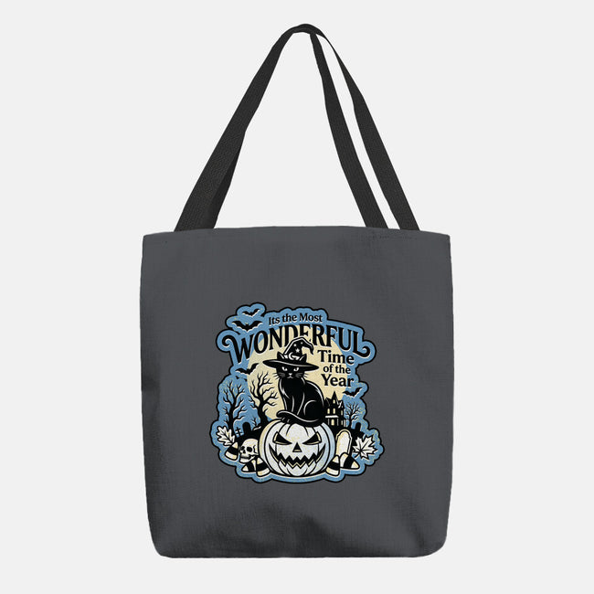 The Most Wonderful Time Of The Year-None-Basic Tote-Bag-palmstreet