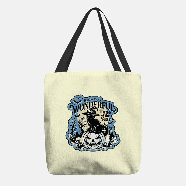 The Most Wonderful Time Of The Year-None-Basic Tote-Bag-palmstreet