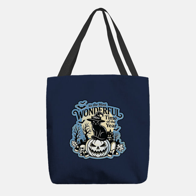 The Most Wonderful Time Of The Year-None-Basic Tote-Bag-palmstreet