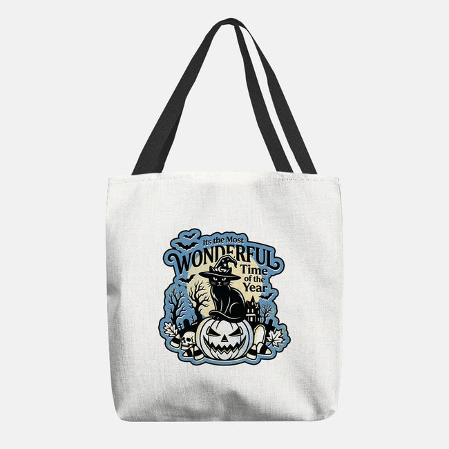 The Most Wonderful Time Of The Year-None-Basic Tote-Bag-palmstreet