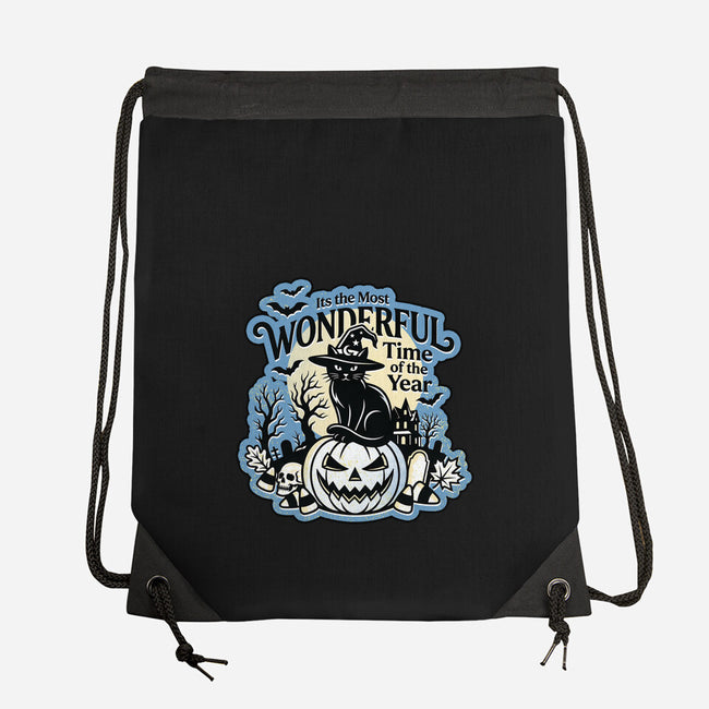The Most Wonderful Time Of The Year-None-Drawstring-Bag-palmstreet