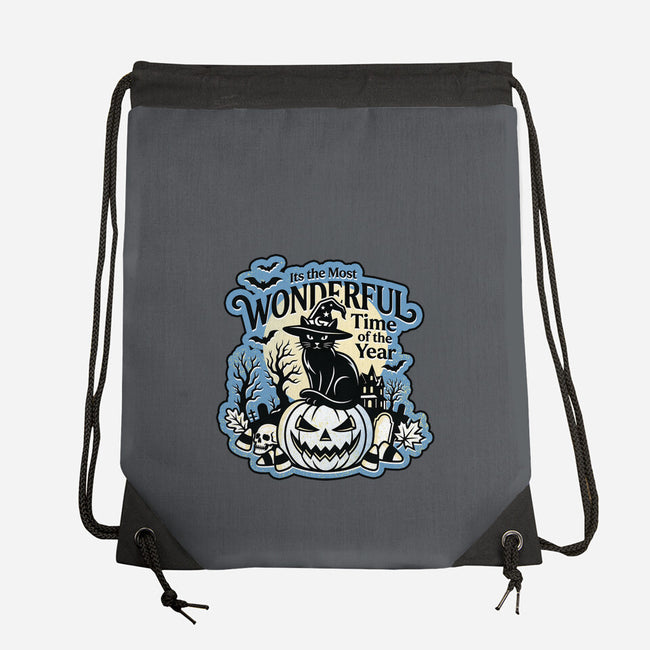 The Most Wonderful Time Of The Year-None-Drawstring-Bag-palmstreet