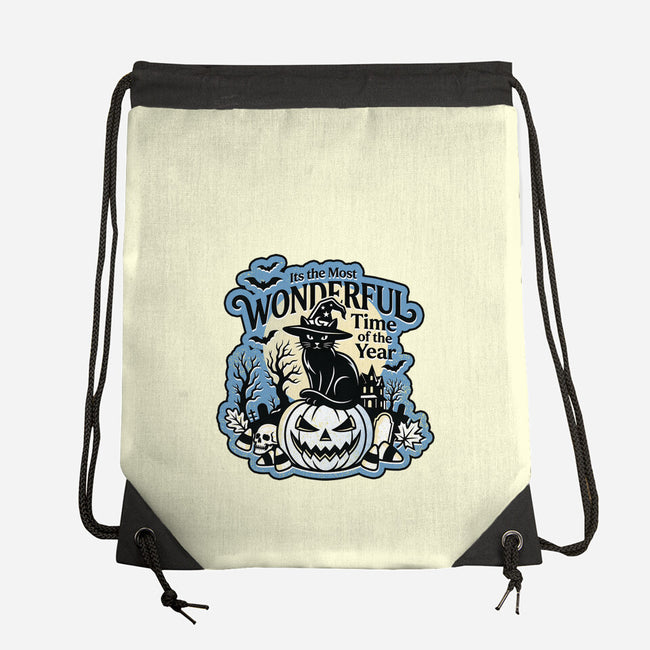 The Most Wonderful Time Of The Year-None-Drawstring-Bag-palmstreet