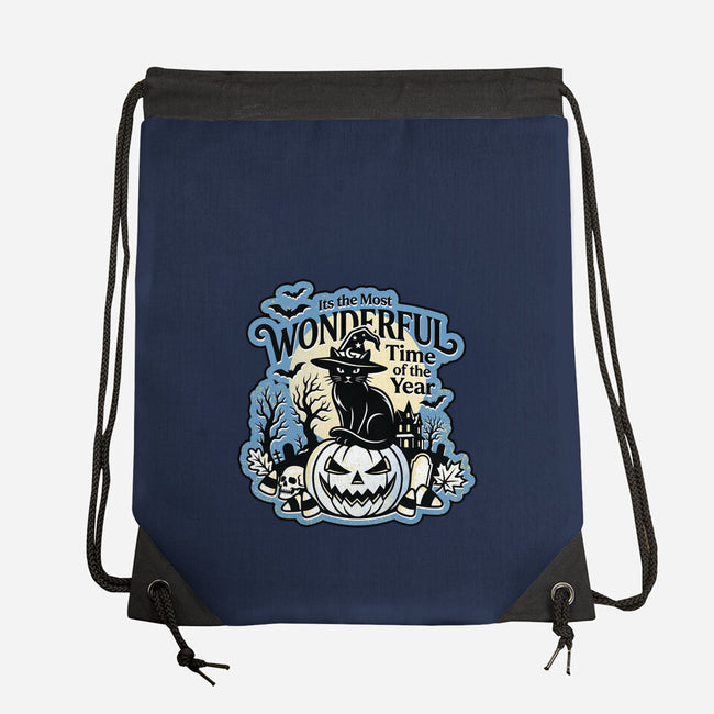 The Most Wonderful Time Of The Year-None-Drawstring-Bag-palmstreet