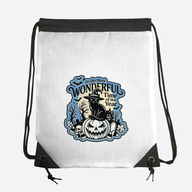 The Most Wonderful Time Of The Year-None-Drawstring-Bag-palmstreet