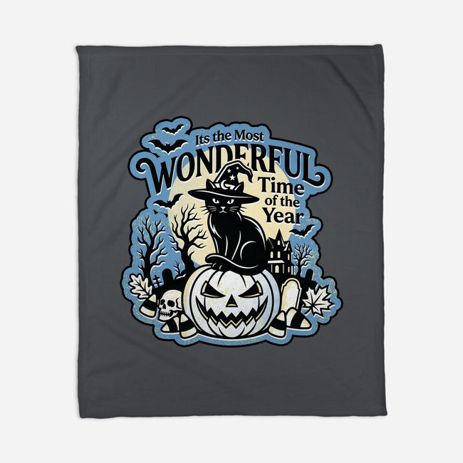 The Most Wonderful Time Of The Year-None-Fleece-Blanket-palmstreet