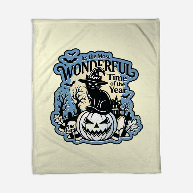 The Most Wonderful Time Of The Year-None-Fleece-Blanket-palmstreet
