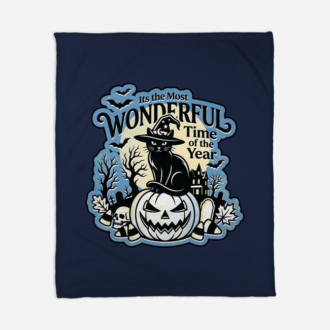 The Most Wonderful Time Of The Year-None-Fleece-Blanket-palmstreet