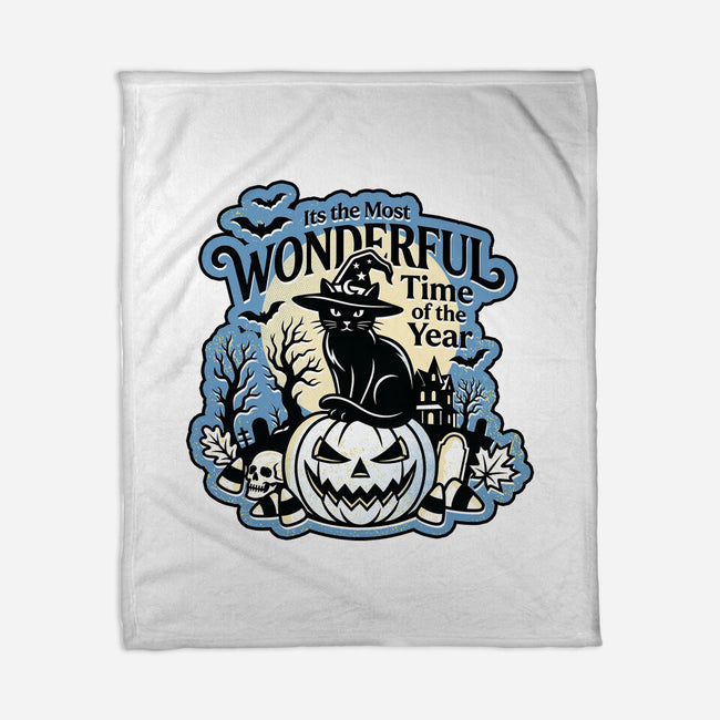 The Most Wonderful Time Of The Year-None-Fleece-Blanket-palmstreet