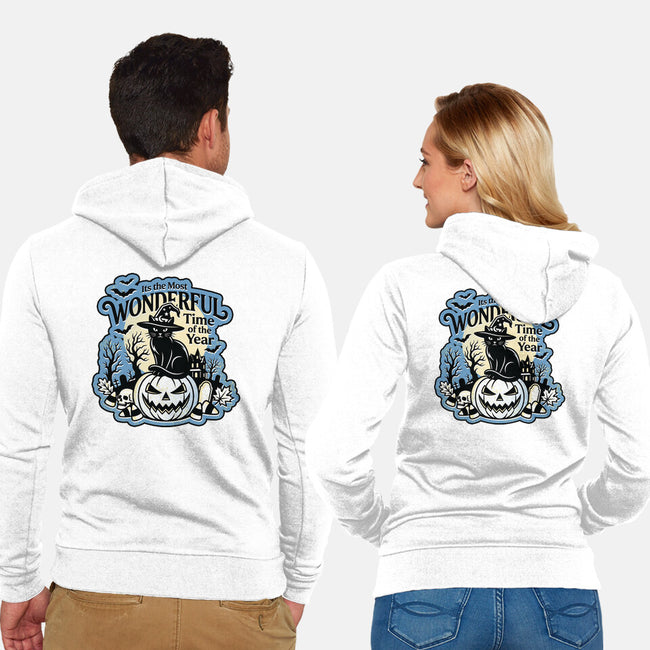 The Most Wonderful Time Of The Year-Unisex-Zip-Up-Sweatshirt-palmstreet