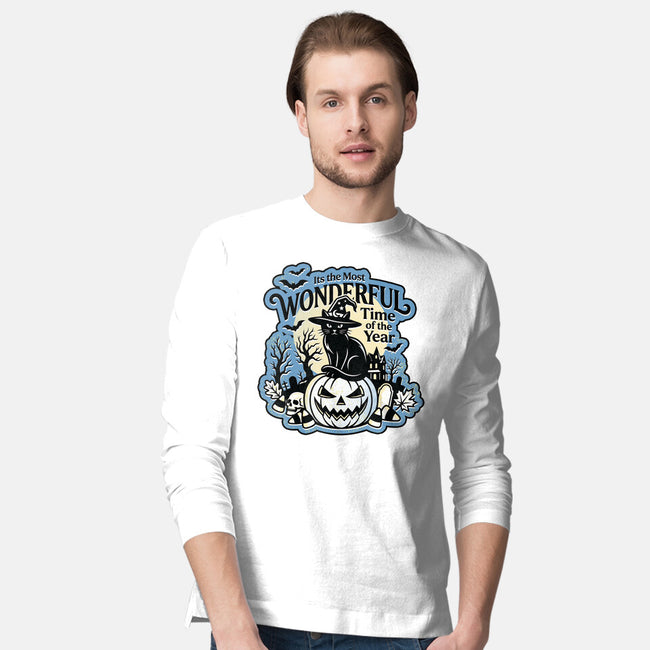 The Most Wonderful Time Of The Year-Mens-Long Sleeved-Tee-palmstreet
