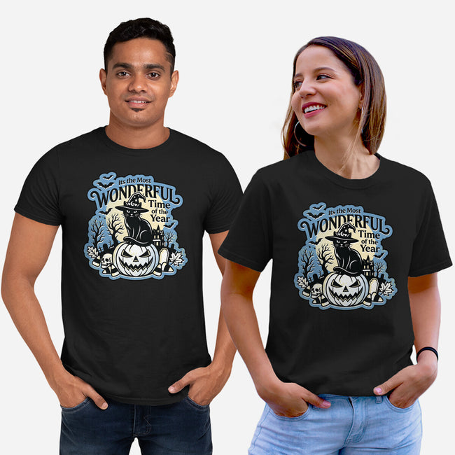 The Most Wonderful Time Of The Year-Unisex-Basic-Tee-palmstreet