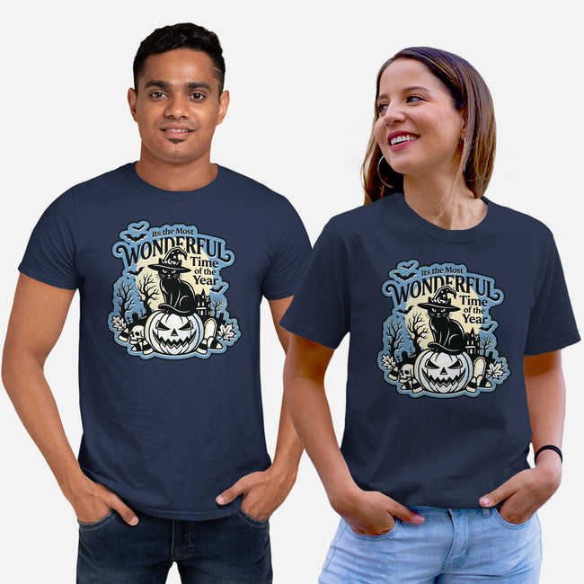 The Most Wonderful Time Of The Year-Unisex-Basic-Tee-palmstreet