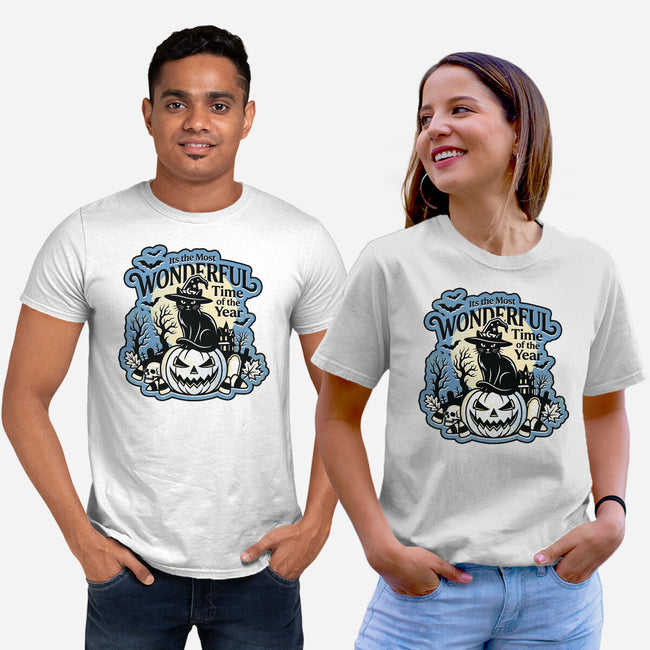 The Most Wonderful Time Of The Year-Unisex-Basic-Tee-palmstreet