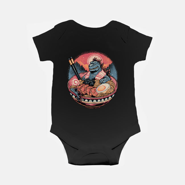 The Great Ramen Rest-Baby-Basic-Onesie-glitchygorilla