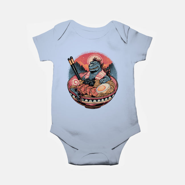 The Great Ramen Rest-Baby-Basic-Onesie-glitchygorilla