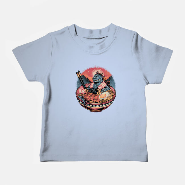 The Great Ramen Rest-Baby-Basic-Tee-glitchygorilla