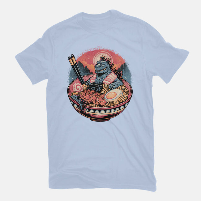 The Great Ramen Rest-Womens-Basic-Tee-glitchygorilla