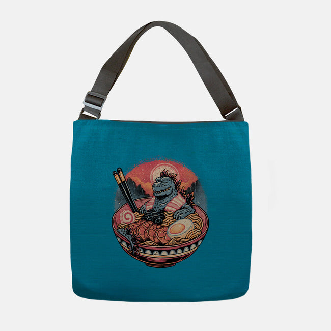 The Great Ramen Rest-None-Adjustable Tote-Bag-glitchygorilla
