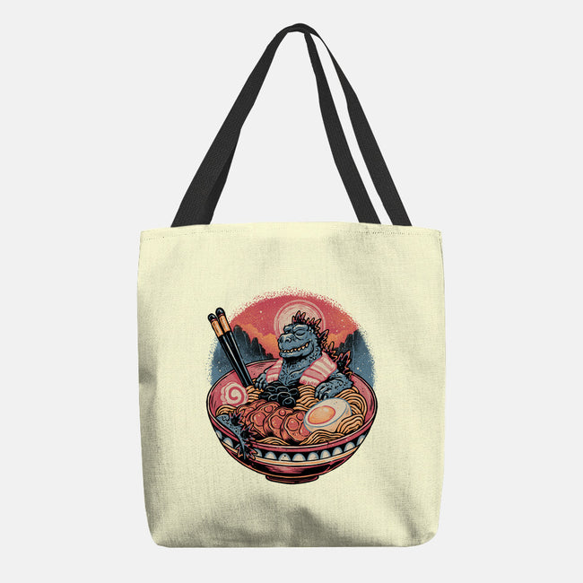 The Great Ramen Rest-None-Basic Tote-Bag-glitchygorilla