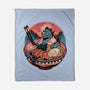 The Great Ramen Rest-None-Fleece-Blanket-glitchygorilla
