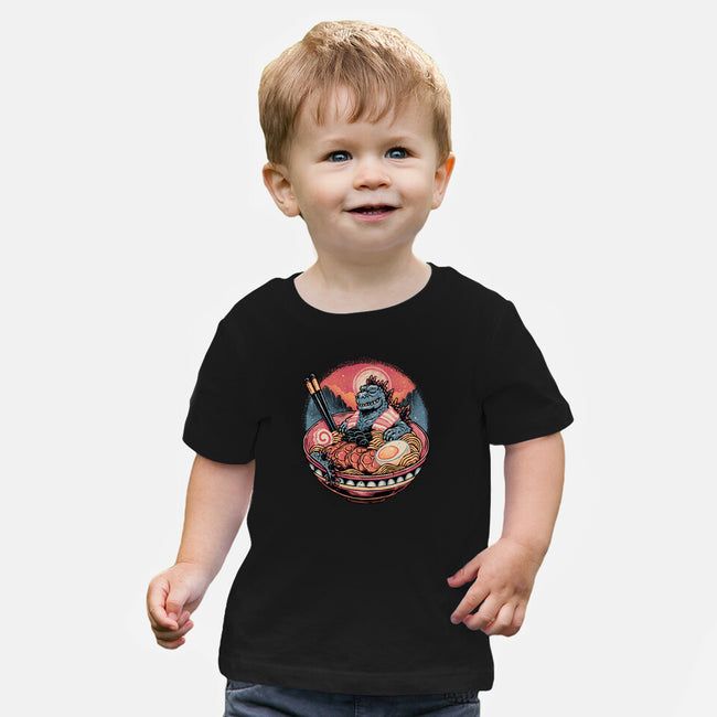 The Great Ramen Rest-Baby-Basic-Tee-glitchygorilla