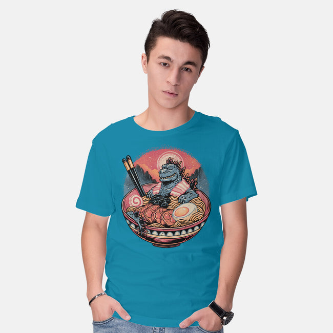 The Great Ramen Rest-Mens-Basic-Tee-glitchygorilla