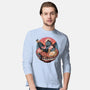 The Great Ramen Rest-Mens-Long Sleeved-Tee-glitchygorilla