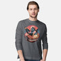 The Great Ramen Rest-Mens-Long Sleeved-Tee-glitchygorilla