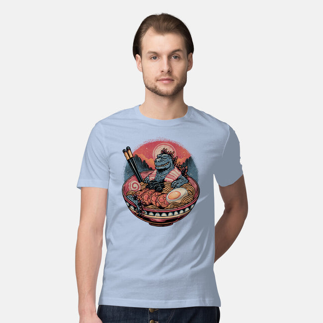 The Great Ramen Rest-Mens-Premium-Tee-glitchygorilla
