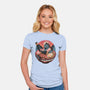 The Great Ramen Rest-Womens-Fitted-Tee-glitchygorilla
