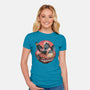 The Great Ramen Rest-Womens-Fitted-Tee-glitchygorilla