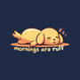Mornings Are Ruff-Unisex-Basic-Tank-TechraNova