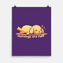 Mornings Are Ruff-None-Matte-Poster-TechraNova