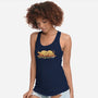 Mornings Are Ruff-Womens-Racerback-Tank-TechraNova