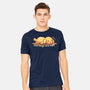 Mornings Are Ruff-Mens-Heavyweight-Tee-TechraNova